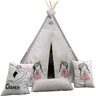 Edinos Namiot tipi dla dziecka księżniczka W7-C98 Edinos Namiot tipi dla dziecka księżniczka W7-C98