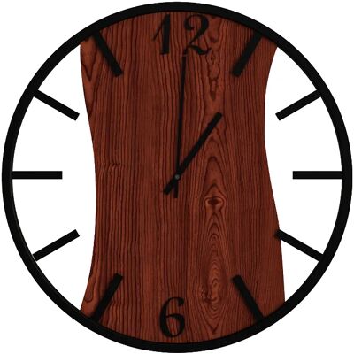 Edinos Zegar na ścianę w kolorze palisandru N2-H59 Edinos Zegar na ścianę w kolorze palisandru N2-H59