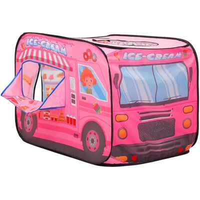 Edinos Premium Namiot dziecięcy do zabawy w ogrodzie autobus C4-A16 Edinos Premium Namiot dziecięcy do zabawy w ogrodzie autobus C4-A16