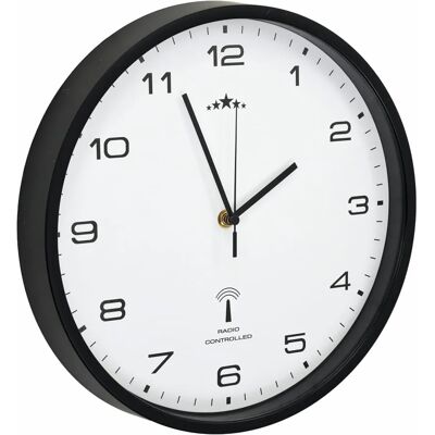 Edinos Wiszący zegarek ścienny 31 cm biały + czarny x B6-B65 Edinos Wiszący zegarek ścienny 31 cm biały + czarny x B6-B65