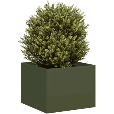 Edinos Oliwkowa donica ogrodowa w nowoczesnym stylu S4-S27 Edinos Oliwkowa donica ogrodowa w nowoczesnym stylu S4-S27