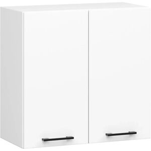 Edinos Biała górna szafka kuchenna z podwójnym frontem 60 cm C6-L34 Edinos Biała górna szafka kuchenna z podwójnym frontem 60 cm C6-L34