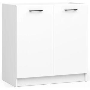 Edinos Biała szafka pod zlew 80 cm B4-A37 Edinos Biała szafka pod zlew 80 cm B4-A37