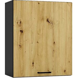 Edinos Szafka kuchenna wisząca 60 cm grafit + dąb artisan A6-R93 Edinos Szafka kuchenna wisząca 60 cm grafit + dąb artisan A6-R93