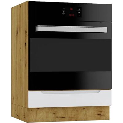 Edinos Szafka kuchenna pod piekarnik dąb artisan + szary L0-G24 Edinos Szafka kuchenna pod piekarnik dąb artisan + szary L0-G24