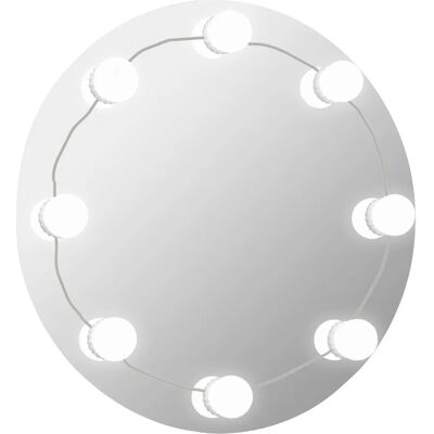 Edinos Nowoczesne okrągłe lustro LED 60 cm S2-M76 Edinos Nowoczesne okrągłe lustro LED 60 cm S2-M76