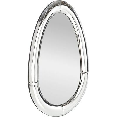 Edinos Srebrne nowoczesne lustro wiszące P1-H24 Edinos Srebrne nowoczesne lustro wiszące P1-H24