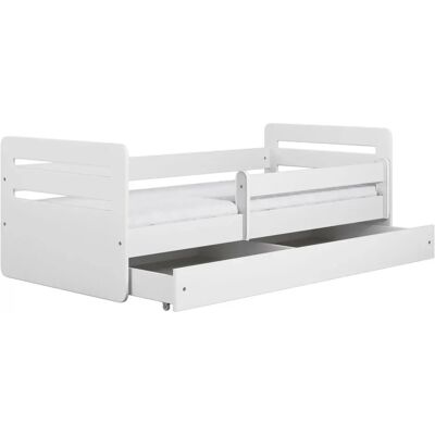 Edinos Łóżko dla dziecka z materacem 80x140 białe M5-L09 Edinos Łóżko dla dziecka z materacem 80x140 białe M5-L09