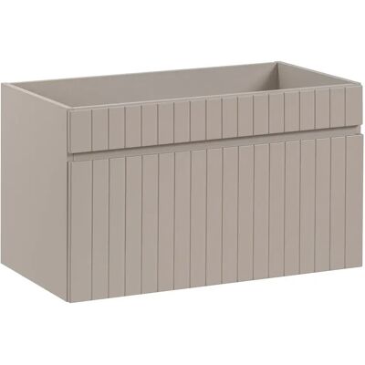 Edinos Szafka umywalkowa beżowa z lamelami 80 cm F2-H94 Edinos Szafka umywalkowa beżowa z lamelami 80 cm F2-H94