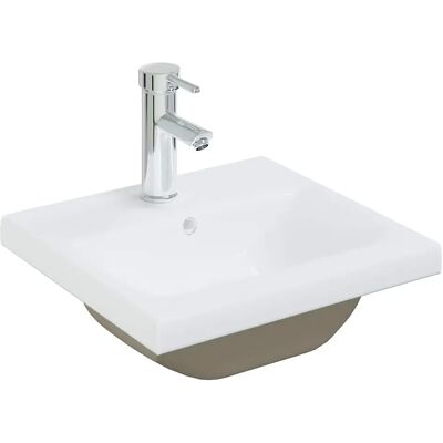 Edinos Ceramiczna umywalka wpuszczana z baterią H7-T89 Edinos Ceramiczna umywalka wpuszczana z baterią H7-T89