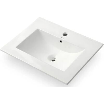 Edinos Premium Biała ceramiczna umywalka wpuszczana Z0-E95 Edinos Premium Biała ceramiczna umywalka wpuszczana Z0-E95