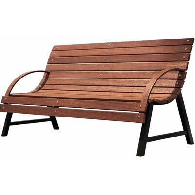 Edinos Drewniana ławka ogrodowa 130 cm P6-T82 Edinos Drewniana ławka ogrodowa 130 cm P6-T82
