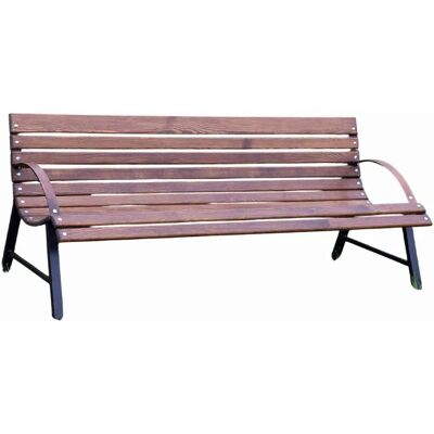 Edinos Drewniana ławka tarasowa 120 cm L3-S19 Edinos Drewniana ławka tarasowa 120 cm L3-S19