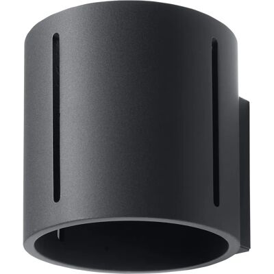 Lumes Nowoczesny kinkiet tuba czarny R6-S41 Lumes Nowoczesny kinkiet tuba czarny R6-S41