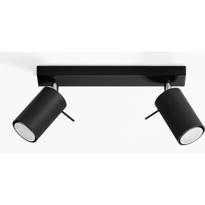 Lumes Halogenowy plafon LED czarny H6-W81 Lumes Halogenowy plafon LED czarny H6-W81