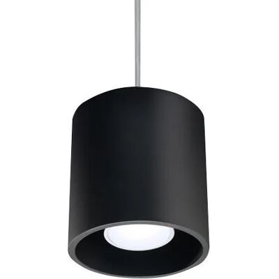 Lumes Czarna okrągła lampa wisząca - 35X E815 Z2-K76 Lumes Czarna okrągła lampa wisząca - 35X E815 Z2-K76