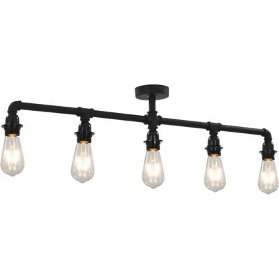 Lumes Czarna lampa sufitowa industrialna - 23X EX176 R9-Z59 Lumes Czarna lampa sufitowa industrialna - 23X EX176 R9-Z59
