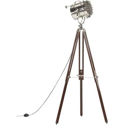 Lumes Drewniana lampa stojąca retro z regulacją wysokości - EX197 S7-C97 Lumes Drewniana lampa stojąca retro z regulacją wysokości - EX197 S7-C97