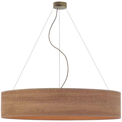 Lumes Duża lampa wisząca z okrągłym abażurem 100 cm - R5-W04 Lumes Duża lampa wisząca z okrągłym abażurem 100 cm - R5-W04