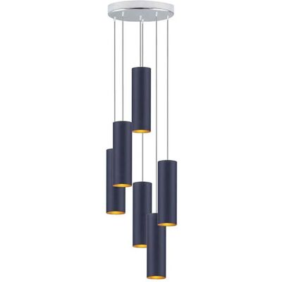 Lumes Lampa wisząca LED z podłużnymi kloszami - F2-M79 Lumes Lampa wisząca LED z podłużnymi kloszami - F2-M79