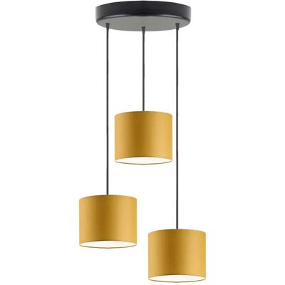 Lumes Regulowana lampa wisząca na czarnym stelażu - A2-F50 Lumes Regulowana lampa wisząca na czarnym stelażu - A2-F50