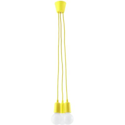 Lumes Żółta industrialna lampa wisząca zwisy EX542 D7-F11 Lumes Żółta industrialna lampa wisząca zwisy EX542 D7-F11