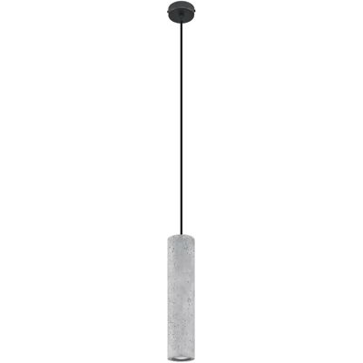Lumes Betonowa lampa wisząca tuba - 3X EX571 N4-E47 Lumes Betonowa lampa wisząca tuba - 3X EX571 N4-E47
