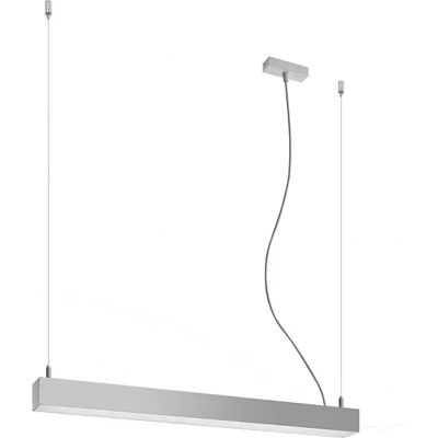 Lumes Srebrna lampa wisząca LED nad stół 3000 K - 5X EX615 S7-A53 Lumes Srebrna lampa wisząca LED nad stół 3000 K - 5X EX615 S7-A53