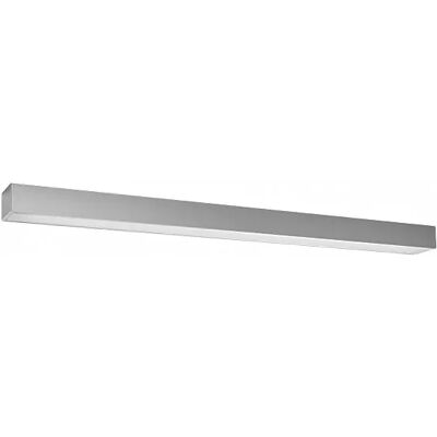 Lumes Srebrny liniowy plafon LED biurowy 4000 K - EX624 G5-K25 Lumes Srebrny liniowy plafon LED biurowy 4000 K - EX624 G5-K25