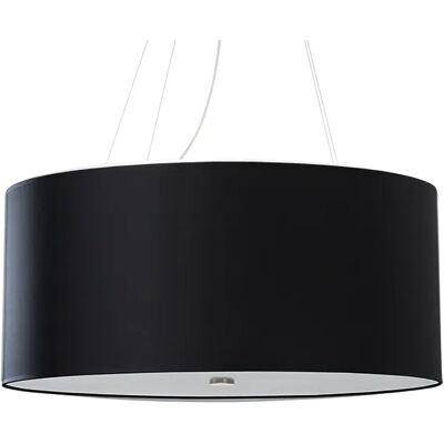 Lumes Czarny regulowany żyrandol z abażurem 70 cm - EX691 Z5-P13 Lumes Czarny regulowany żyrandol z abażurem 70 cm - EX691 Z5-P13