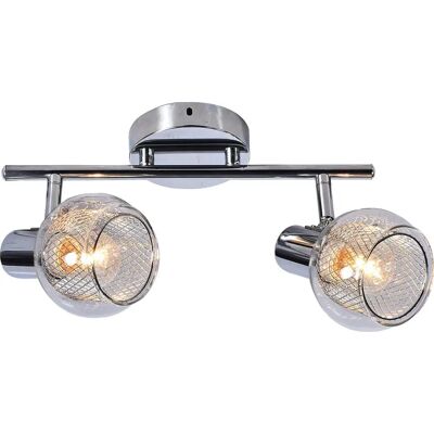 Lumes Chromowana lampa sufitowa z regulacją reflektorów - EX786 H1-C35 Lumes Chromowana lampa sufitowa z regulacją reflektorów - EX786 H1-C35