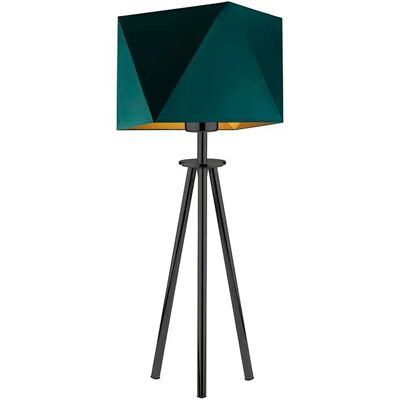 Lumes Lampka nocna do sypialni na czarnym stelażu - Z2-T44 Lumes Lampka nocna do sypialni na czarnym stelażu - Z2-T44