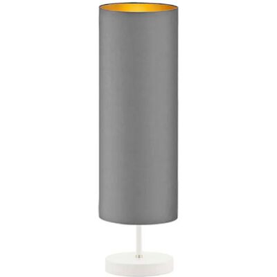 Lumes Lampka nocna do sypialni na białym stelażu D2-D46 Lumes Lampka nocna do sypialni na białym stelażu D2-D46