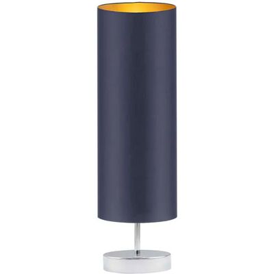 Lumes Lampka stołowa tuba na chromowanym stelażu - K4-G41 Lumes Lampka stołowa tuba na chromowanym stelażu - K4-G41