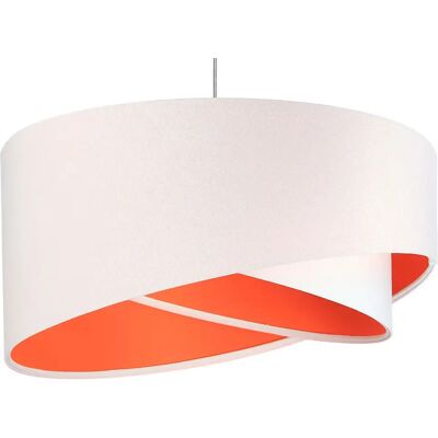 Lumes Biało pomarańczowa skandynawska lampa wisząca 22X EX990 A6-R07 Lumes Biało pomarańczowa skandynawska lampa wisząca 22X EX990 A6-R07