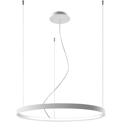 Lumes Biała lampa wisząca ring LED S6-K29 Lumes Biała lampa wisząca ring LED S6-K29