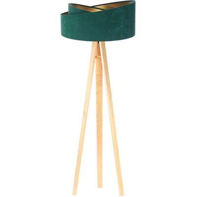 Lumes Zielono-sosnowa asymetryczna lampa podłogowa H5-L51 Lumes Zielono-sosnowa asymetryczna lampa podłogowa H5-L51