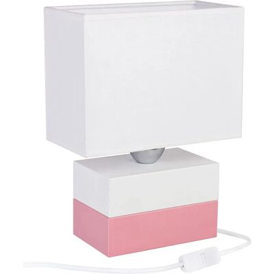 Lumes Biało różowa lampka na biurko dla dziewczynki 3X S188 S3-R51 Lumes Biało różowa lampka na biurko dla dziewczynki 3X S188 S3-R51