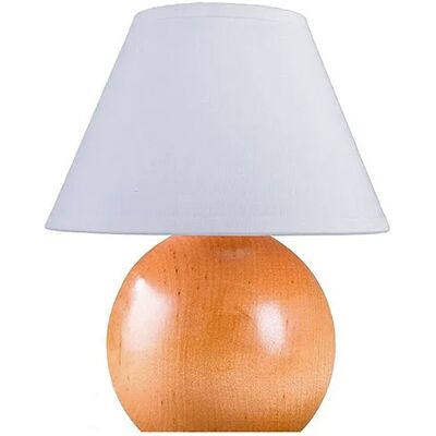 Lumes Okrągła lampka nocna drewniana buk - S226 R0-K36 Lumes Okrągła lampka nocna drewniana buk - S226 R0-K36