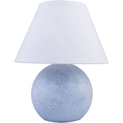 Lumes Klasyczna lampka nocna z drewna szary marmur - S226 B4-K53 Lumes Klasyczna lampka nocna z drewna szary marmur - S226 B4-K53