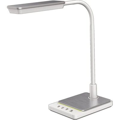 Lumes Biała nowoczesna lampka biurowa dotykowa - S256 D3-P74 Lumes Biała nowoczesna lampka biurowa dotykowa - S256 D3-P74