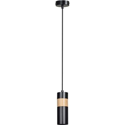 Lumes Czarna pojedyncza lampa wisząca - 10X D101 F2-D71 Lumes Czarna pojedyncza lampa wisząca - 10X D101 F2-D71