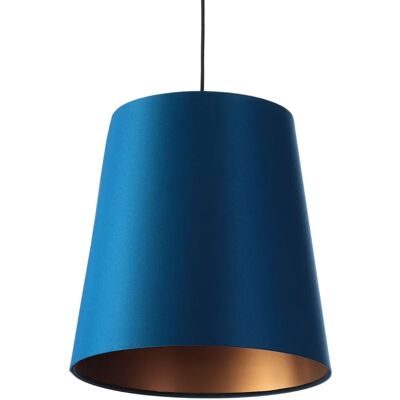 Lumes Granatowo-miedziana lampa wisząca glamour - S402 K0-G66 Lumes Granatowo-miedziana lampa wisząca glamour - S402 K0-G66