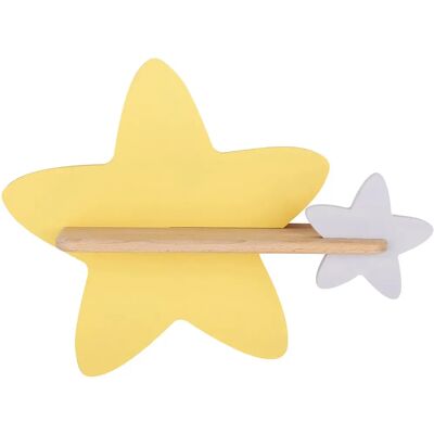 Lumes Żółto-szara lampka nocna dziecięca gwiazdki - K035 G9-Z40 Lumes Żółto-szara lampka nocna dziecięca gwiazdki - K035 G9-Z40