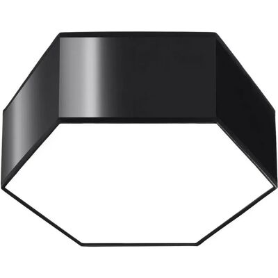 Lumes Czarny geometryczny plafon 11,5 cm - S747 D6-N46 Lumes Czarny geometryczny plafon 11,5 cm - S747 D6-N46
