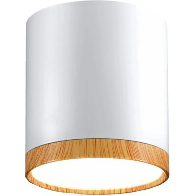 Lumes Biała nowoczesna lampa sufitowa tuba - 5X K073 G5-P32 Lumes Biała nowoczesna lampa sufitowa tuba - 5X K073 G5-P32