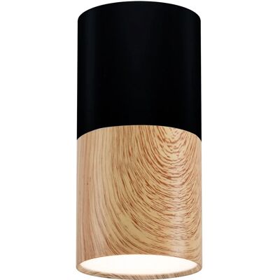 Lumes Czarna lampa tuba do nowoczesnego wnętrza - 4X K072 L5-S12 Lumes Czarna lampa tuba do nowoczesnego wnętrza - 4X K072 L5-S12