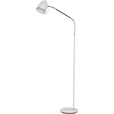 Lumes Biała designerska lampa podłogowa G5-C18 Lumes Biała designerska lampa podłogowa G5-C18
