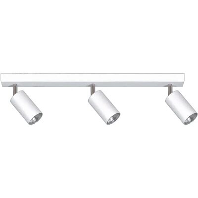 Lumes Biała trzypunktowa lampa sufitowa - 4X Biały S891 Z4-R22 Lumes Biała trzypunktowa lampa sufitowa - 4X Biały S891 Z4-R22