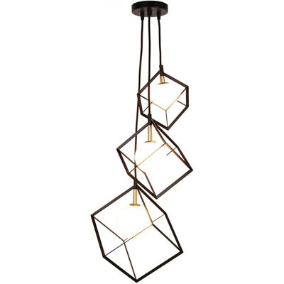 Lumes Potrójny żyrandol industrialny K131 R5-G69 Lumes Potrójny żyrandol industrialny K131 R5-G69